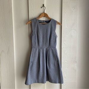 MADEWELL Verse sleeveless dress heather grey Size 4